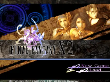 Final Fantasy X-2 screen shot title